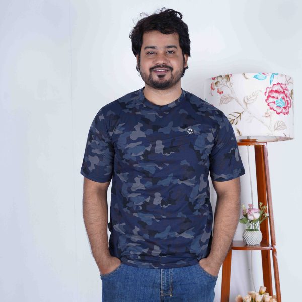 Camo Design T Shirt
