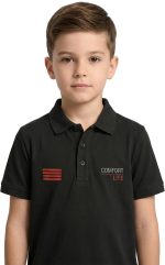 Boys Premium Polo Light Green