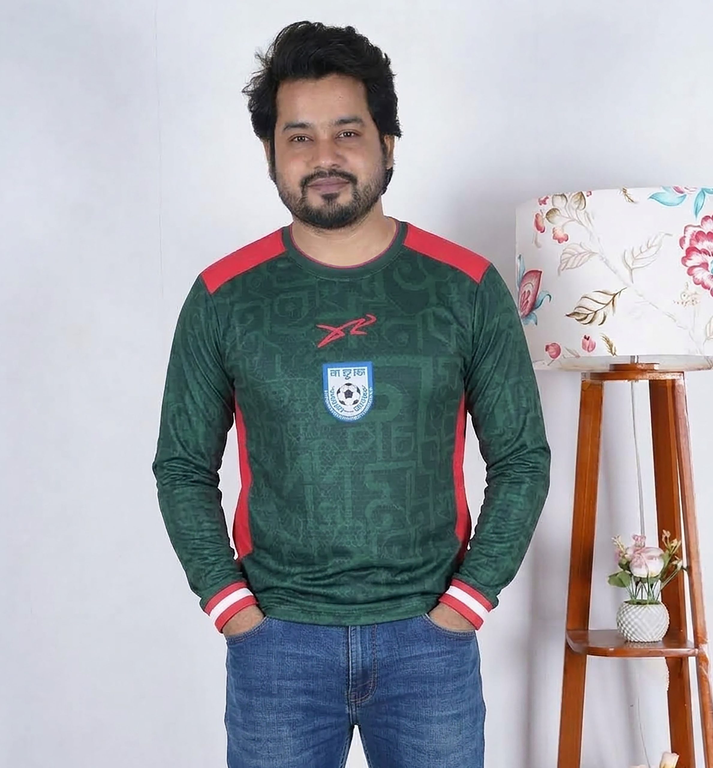 Bangladesh Jersey Away Full Sleeve Bangladesh Football Jersey New Full Sleeve - Image 1