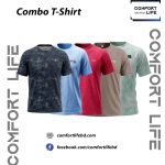 5 pcs Cotton T Shirt Combo